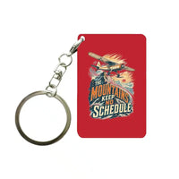 Thumbnail for SIGNAL 643 - The Mountains Keep No Schedule - Key Chain design on red key chain
