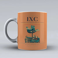 Thumbnail for Bhagat Singh International Airport IXC — Chandigarh Mug design on orange shaheed