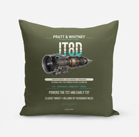 Thumbnail for JT8D design on green army pillow