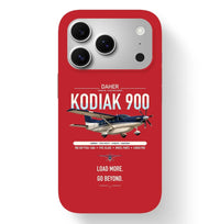 Thumbnail for Daher Kodiak 900 design on red magsafe iphone case, for iPhone 17 Pro