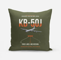 Thumbnail for KB-50J Superfortress design on green army pillow