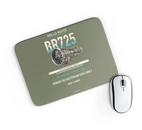 Thumbnail for BR725 design on green army rectangle mouse pad