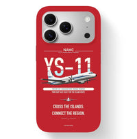 Thumbnail for NAMC YS-11A Case design on red iphone case