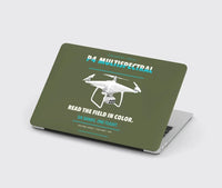 Thumbnail for DJI P4 Multispectral design on green army MacBook case