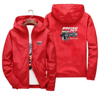 Thumbnail for Boeing 757 & Rolls Royce Engine (RB211) Designed Thin Windbreaker Jackets - view 14