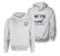 Thumbnail for MC-12W LIBERTY design on white hoodie