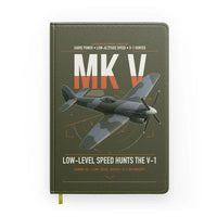 Thumbnail for Hawker Tempest Mk V design on green army notebook