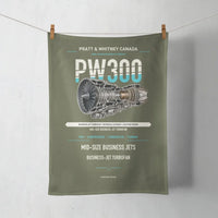 Thumbnail for PW300 design on green army towel