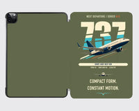 Thumbnail for Boeing 737-700 NG design on green army ipad tablet case