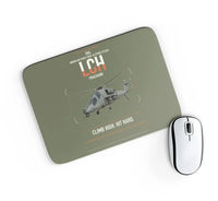 Thumbnail for HAL LCH Prachand design on green army rectangle mouse pad