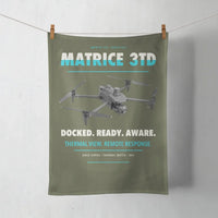 Thumbnail for DJI Matrice 3TD design on green army towel