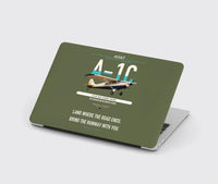 Thumbnail for Aviat Husky A-1C-180 design on green army MacBook case