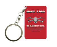 Thumbnail for DJI Mavic 2 Pro Key Chain design on red key chain