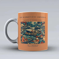 Thumbnail for VINTAGE G4404 - The Market Day Amphibian - Ceramic Mug design on orange
