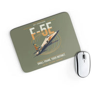 Thumbnail for F-5E Tiger II design on green army rectangle mouse pad