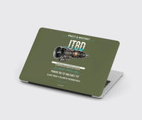 Thumbnail for JT8D design on green army MacBook case