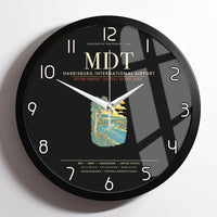 Thumbnail for Harrisburg International Airport MDT Wall-Clock Framed - Black