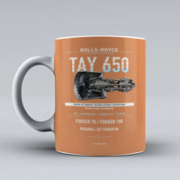 Thumbnail for 650 Mug design on orange tay