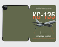 Thumbnail for KC-135 STRATOTANKER design on green army ipad tablet case