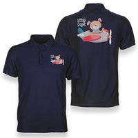 Thumbnail for Little Pilot Dreams Take Flight Polo Shirt - view 6
