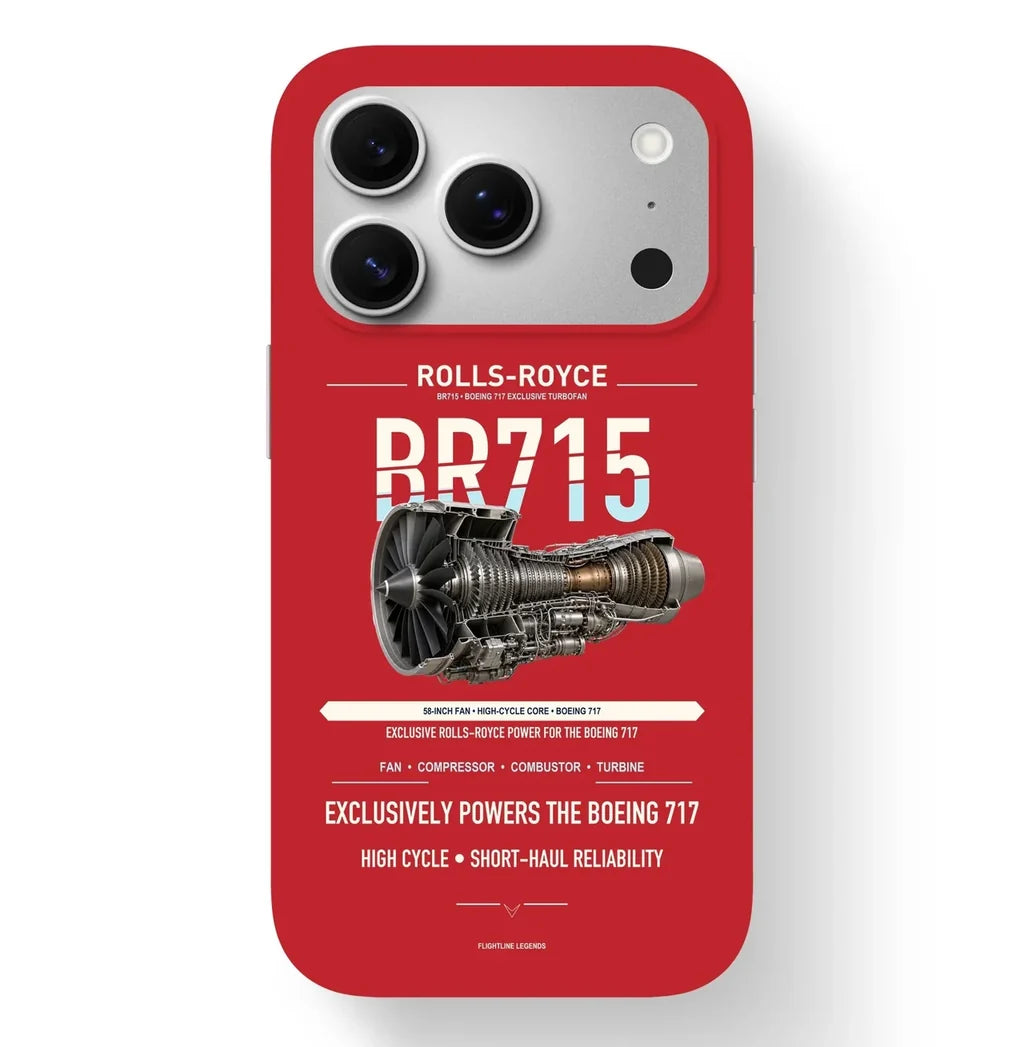 BR715 Case design on red iphone case