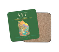 Thumbnail for Antalya Airport AYT Coaster 1-Piece - Green