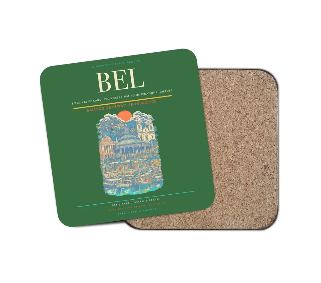 Belem Val de Cans - Julio Cezar Ribeiro International Airport BEL Coaster 1-Piece - Green