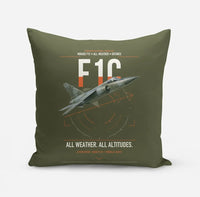 Thumbnail for Dassault Mirage F1C design on green army pillow
