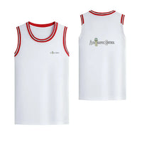 Thumbnail for Air Traffic Control Designed Basketball Style Sports Tank Tops - view 14