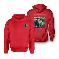 Thumbnail for VINTAGE G4380 - The Farewell Gate Kiss - Double-Side Hoodie design on red double side
