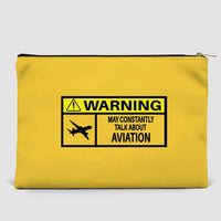 Thumbnail for Warning May Constantly Talk About Zipper Pouch - view 14