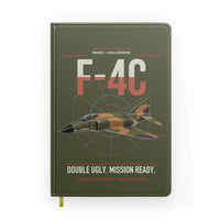 Thumbnail for F-4C Phantom II design on green army notebook