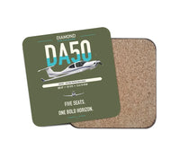 Thumbnail for Diamond DA50 RG design on green army 1 piece coaster