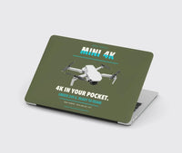 Thumbnail for DJI Mini 4K design on green army MacBook case