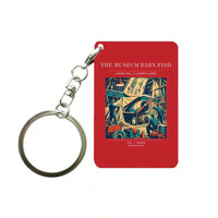 Thumbnail for VINTAGE G4454 - The Museum Barn Find - Designed Key Chain design on red