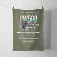 Thumbnail for PW500 design on green army towel