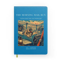 Thumbnail for VINTAGE G4146 - The Morning Mail Run - Designed Notebooks design on turquoise