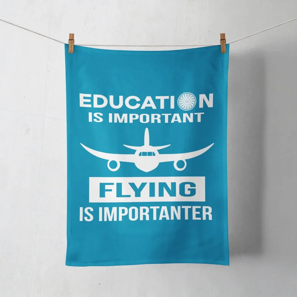 Flying is Importanter Towel - view 6