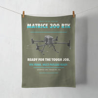 Thumbnail for DJI Matrice 300 RTK design on green army towel