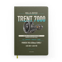 Thumbnail for TRENT 7000 design on green army notebook