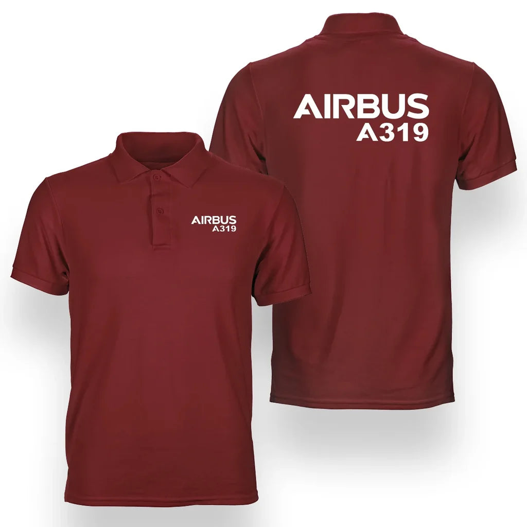 Customisable Airbus A319 Polo Shirt - view 14