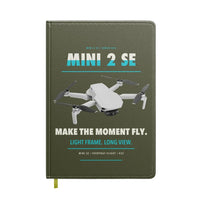 Thumbnail for DJI Mini 2 SE design on green army notebook