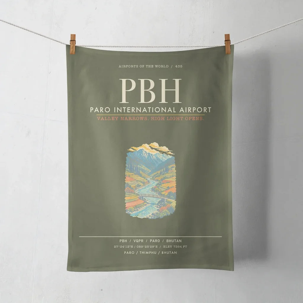 Paro International Airport PBH - Green Army