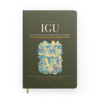Thumbnail for Foz do Iguaçu International Airport (IGU) design on green army notebook