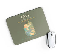 Thumbnail for Siargao Airport (IAO) design on green army rectangle mouse pad