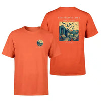 Thumbnail for VINTAGE G4526 - The Pigeon Loft - Double-Side T-Shirt design on orange double side t shirt