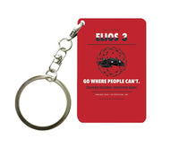 Thumbnail for Flyability Elios 3 Key Chain design on red key chain
