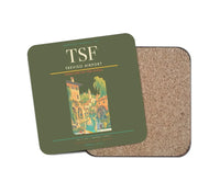 Thumbnail for Treviso Airport (TSF) design on green army 1 piece coaster