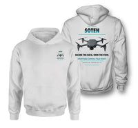 Thumbnail for ACSL SOTEN design on white hoodie