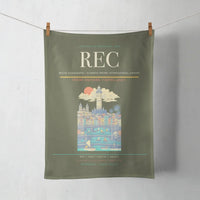 Thumbnail for Recife Guararapes (REC) design on green army towel